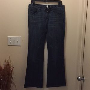 7 for all mankind Bootleg jeans size 27